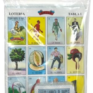 Lotería Mex GALLO 10 Tablas Grande
