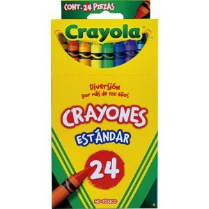 Crayon CRAYOLA C/24 Estandar Pza