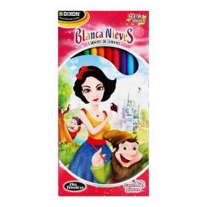 Colores Blanca Nieves Largos C/12 colores Pieza