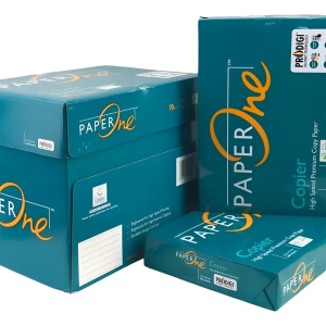 Hoja Blanca Carta Paper One Verde caja c/10 resmas