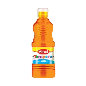 Pintura Tempera VINCI 473 ml Naranja Flourenente