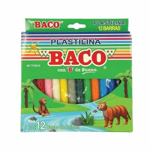 Plastilina Mix BACO C/12 Barras