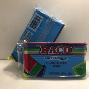 Plastilina 180gr BACO Azul Claro #57