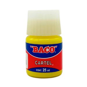 Pintura Cartel BACO 25ml Amarillo Limon