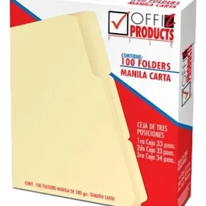 Folder Manila Carta OFFIZ E100