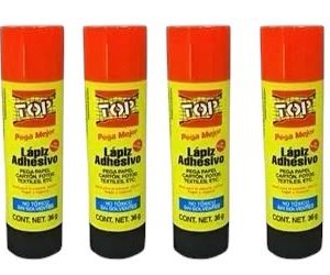 Lapiz Adhesivo 36g TOP 6 Pzas
