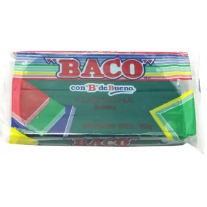 Plastilina 180gr BACO Verde Obscuro #62