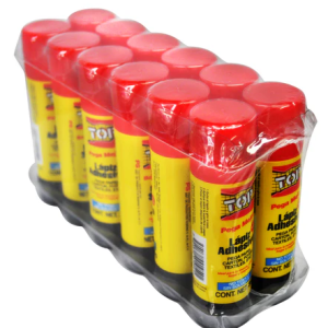 Lapiz Adhesivo 36g TOP 12 Pzas