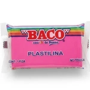 Plastilina 180gr BACO Rosa Mexicano #75