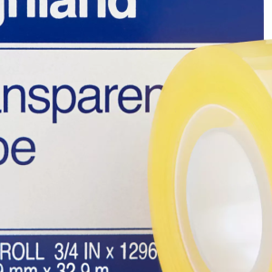 Cinta HIGHLAND Transparente 18X36 5910 Pza