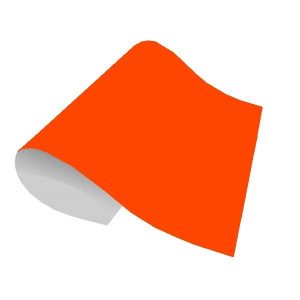 Cartulina Fluorescente Naranja 10 Pzas