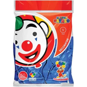 Globo DECORATOR #9 C/50 Azul Royal