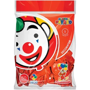 Globo DECORATOR #9 C/50 Naranja Sol