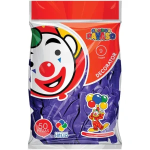 Globo DECORATOR #9 C/50 Violeta