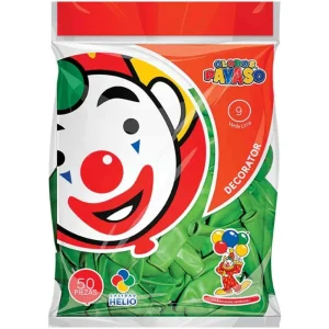 Globo DECORATOR #9 C/50 Verde Lima