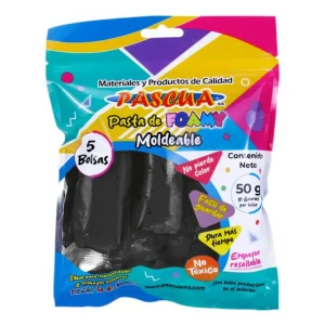 Foamy Moldeable Pascua 50g Negro
