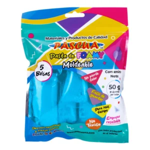 Foamy Moldeable Pascua 50g Azul Cielo
