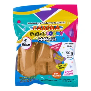 Foamy Moldeable Pascua 50g Camello
