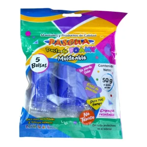 Foamy Moldeable Pascua 50g Azul Electrico