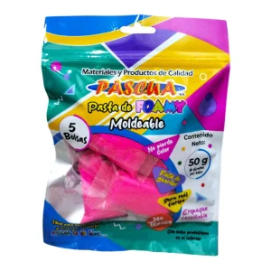 Foamy Moldeable Pascua 50g Rosa Mexicano