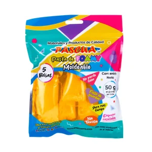 Foamy Moldeable Pascua 50g Amarillo Mango