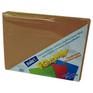 Foamy Liso SAIRA Cafe C/24 Pzas