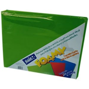 Foamy Liso SAIRA Verde 29 C/24 Pzas