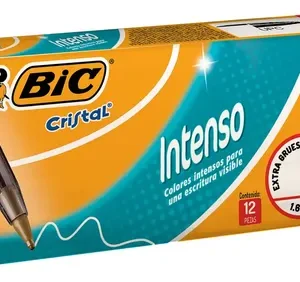 Bolig BIC Cristal Rojo1.6 C/12 Pzas