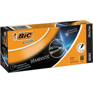 Bolig BIC P 0.7 Ultra Fino Negro C/12 Pzas