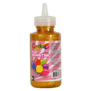 Pegamento C/Diamantina 60ml Oro NAEN