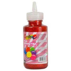 Pegamento C/Diamantina 60ml Rojo NAEN