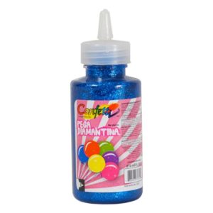 Pegamento C/Diamantina 60ml Azul Rey NAEN