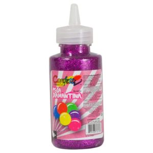 Pegamento C/Diamantina 60ml Purpura NAEN
