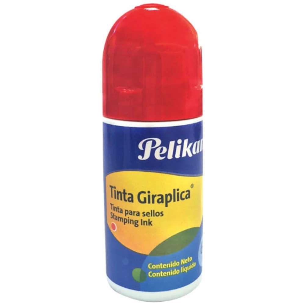 Tinta P/Sello PELIKAN Giraplica Rojo Pieza