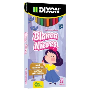 Colores Blanca Nieves Largos C/12 Pza