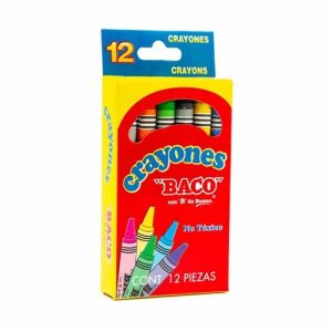 Crayon C/12 Estandar BACO Pieza