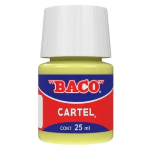 Pintura Cartel BACO 25ml Amarillo Pastel Pieza