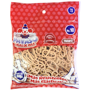 Ligas Payaso Natural #10 80 gr