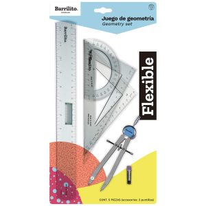 Juego De Geometria Barrilito GFlex