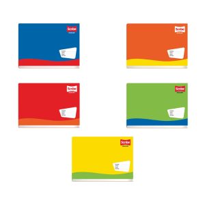 Cuaderno Forma Italiana Grapa Scribe #6134 100H Doble Raya